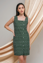 Andaru Dress Batik Green