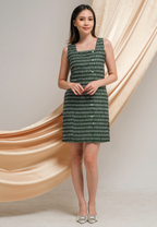 Andaru Dress Batik Green