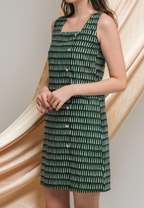 Andaru Dress Batik Green