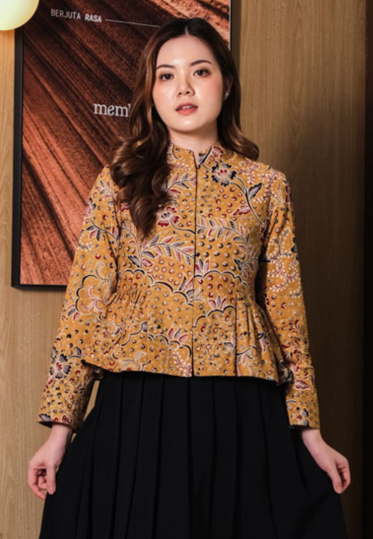 Mustika Blazer Mustard