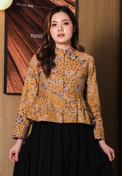 Mustika Blazer Mustard