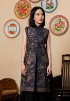 Samita Longtop Bunga Blue