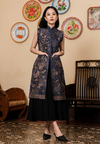 Samita Longtop Bunga Blue