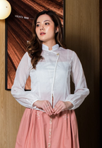 Dewanti Kebaya LS White