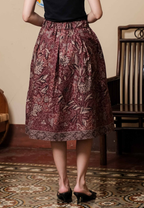 Gita Skirt Bunga Red