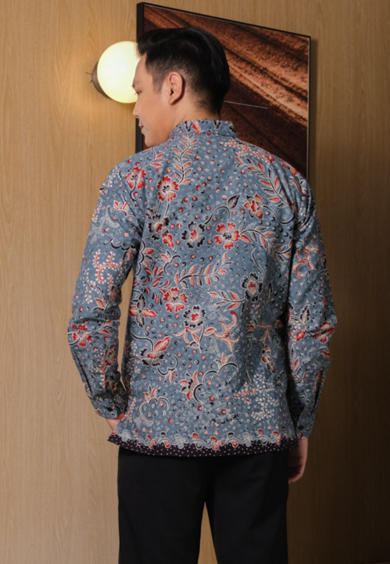 Yuda Men Shirt Blue