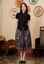 Gita Skirt Bunga Blue