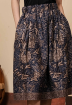 Gita Skirt Bunga Blue