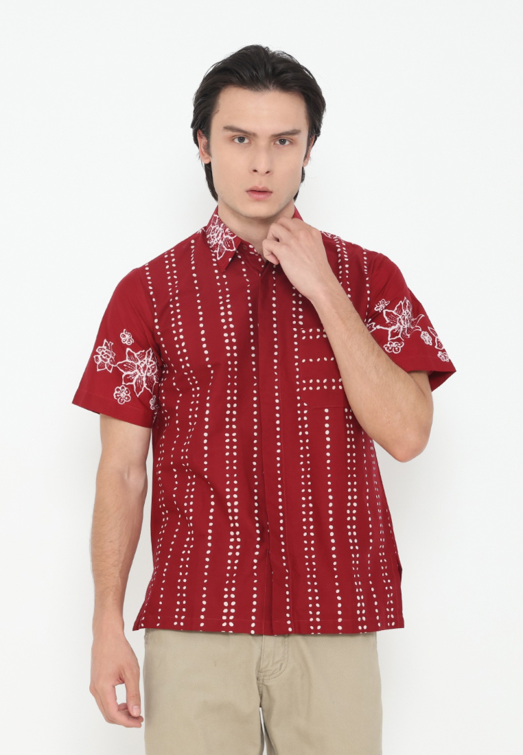 Pradaya Shirt Men Red