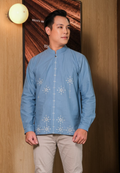 Karim Men Shirt Blue