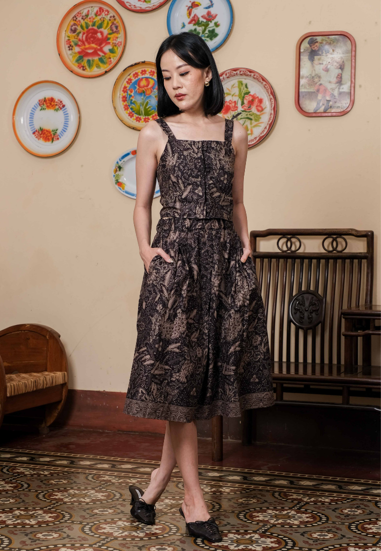 Mayang Tank Bunga Black