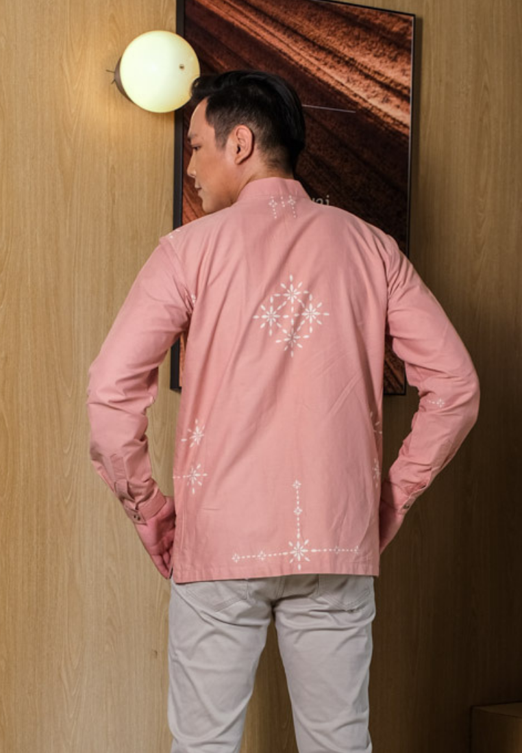 Karim Men Shirt Peach