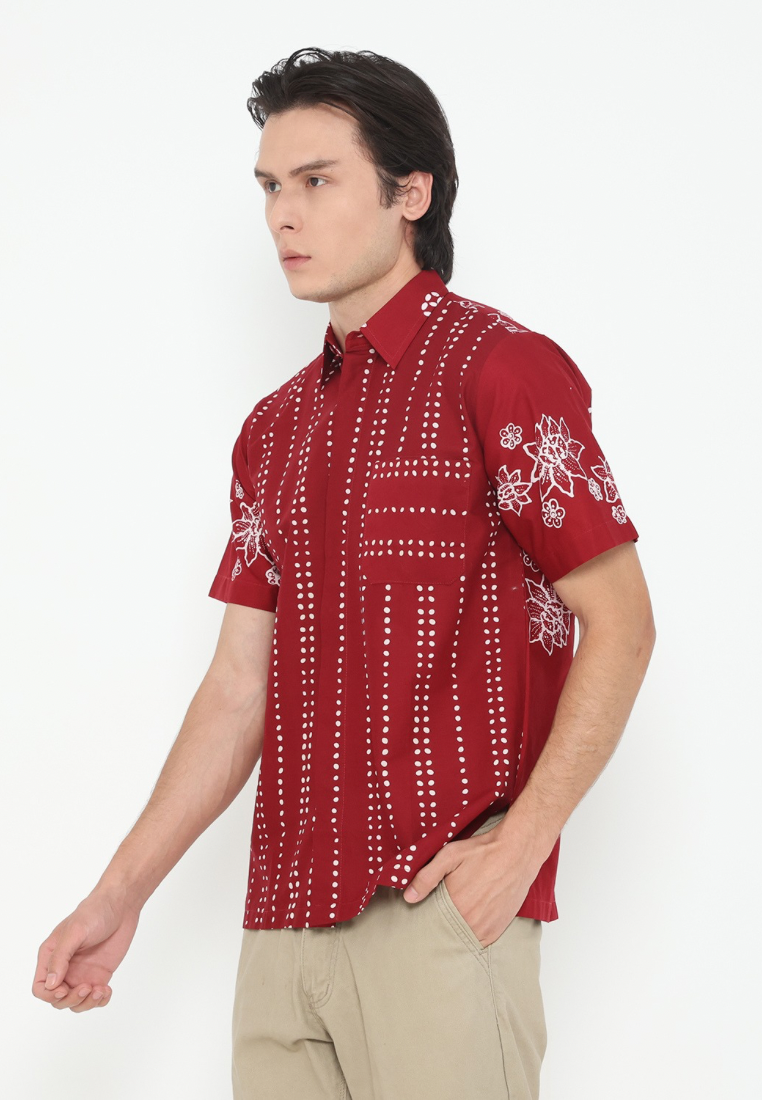 Pradaya Shirt Men Red