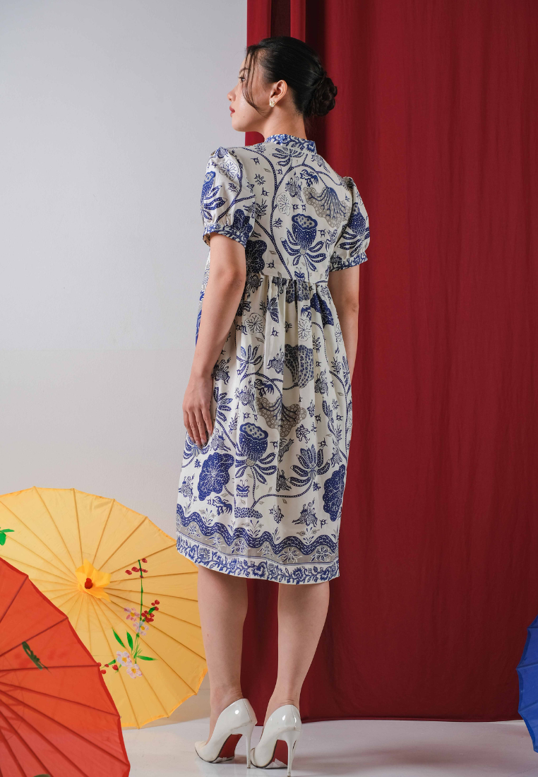Nadira Dress Blue