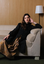 Samita Longtop Plain LS Black