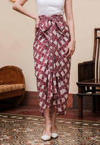 Ditya Warpskirt Burgundy