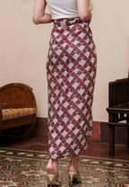 Ditya Warpskirt Burgundy