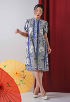 Nadira Dress Blue