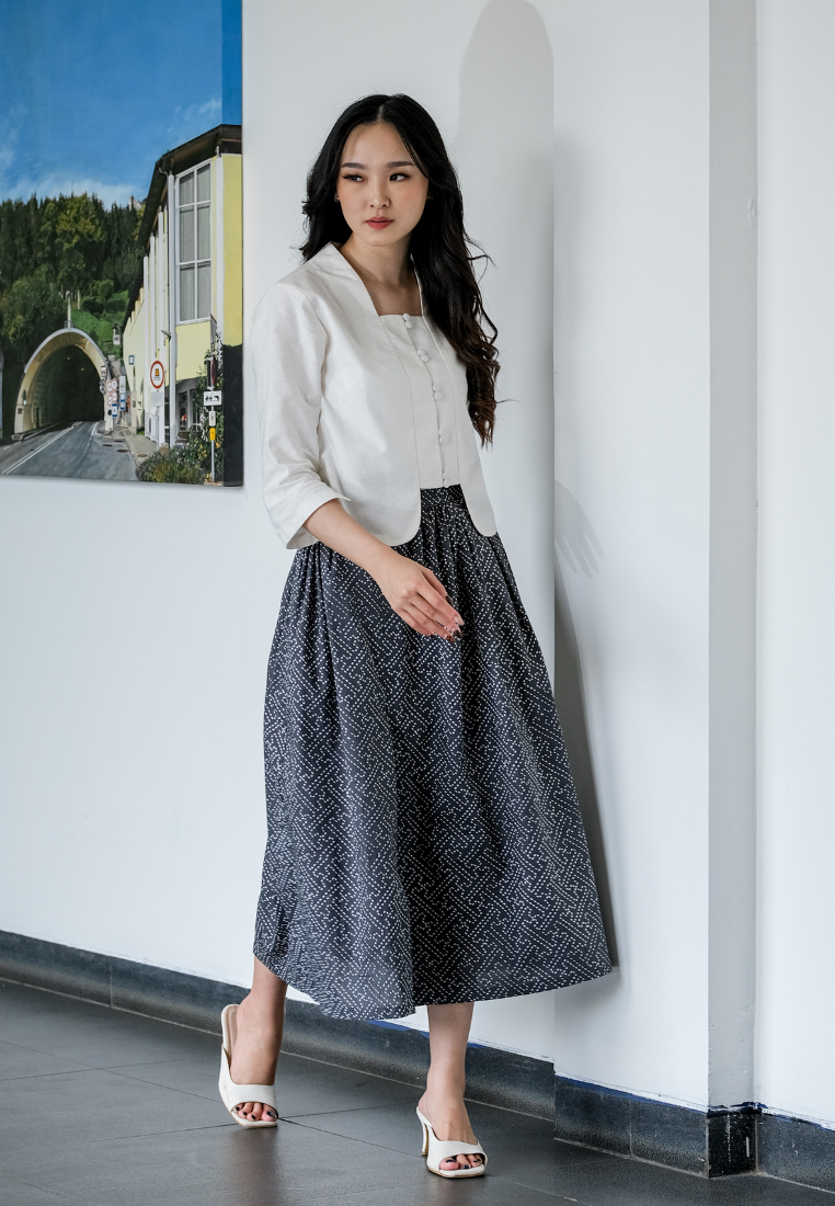 Rasda Skirt Beras Grey