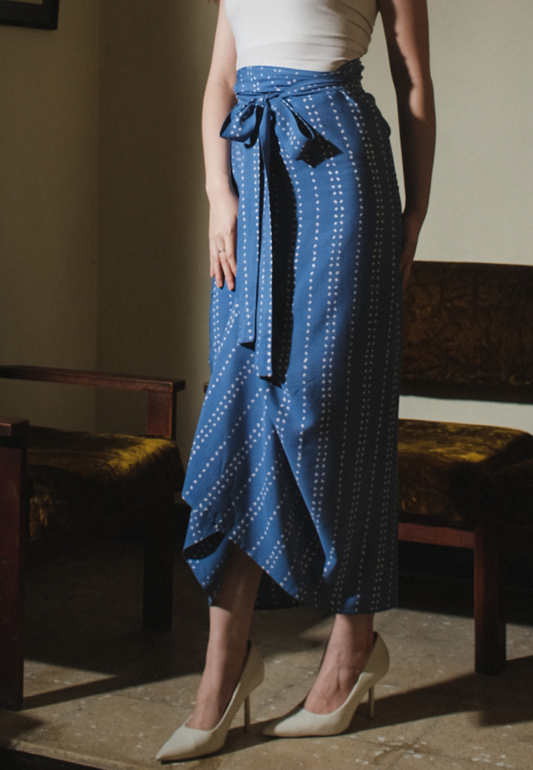 Ananta Warpskirt Beras Blue
