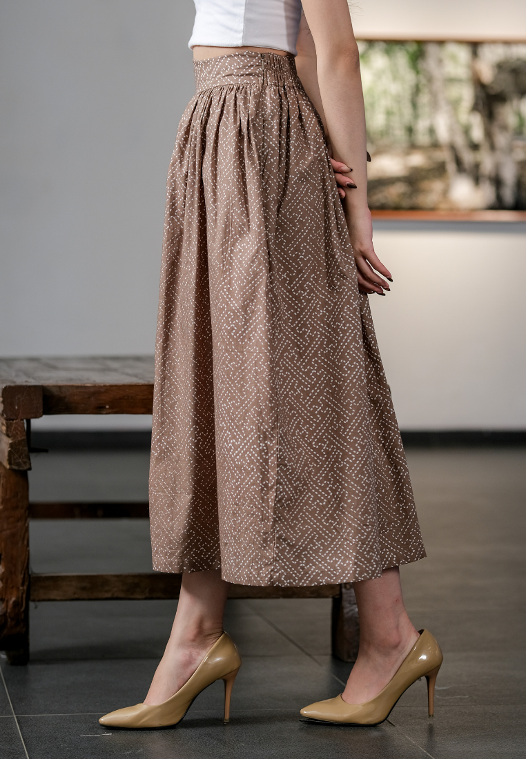 Rasda Skirt Beras Brown