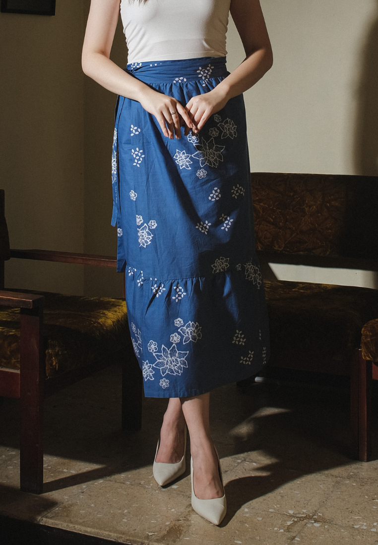 Erina Warpskirt Blue