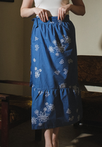 Erina Warpskirt Blue