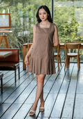 Popy Dress Brown