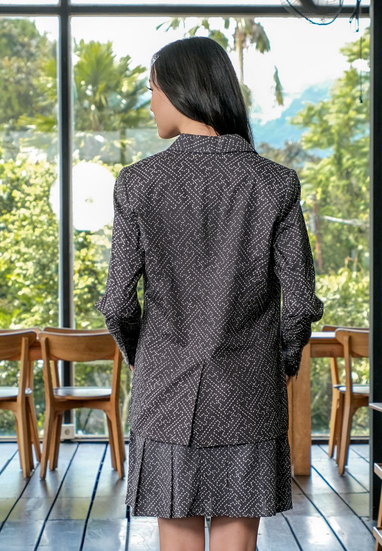 Karmina Blazer Batik Grey
