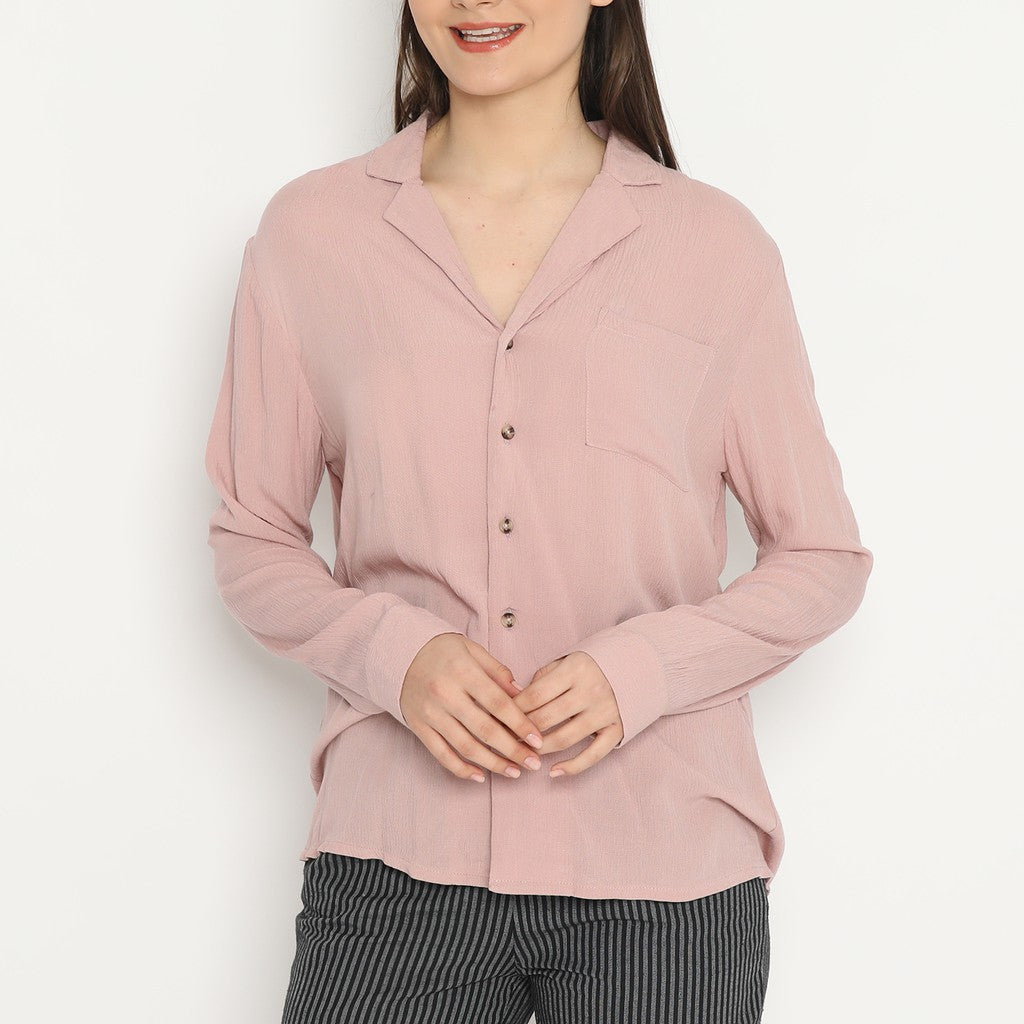 Kichi Kemeja Metis  Pink
