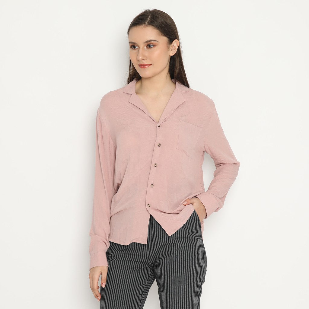 Kichi Kemeja Metis  Pink