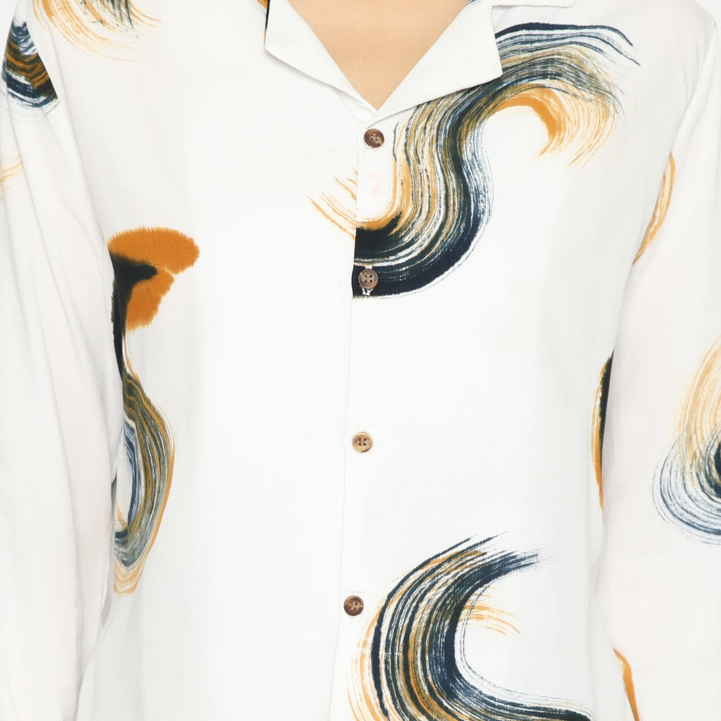 Kichi Batik Shibori Metis White