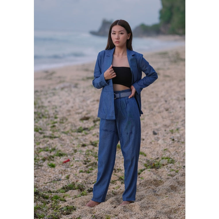 Marshal Blazer Denim Dark