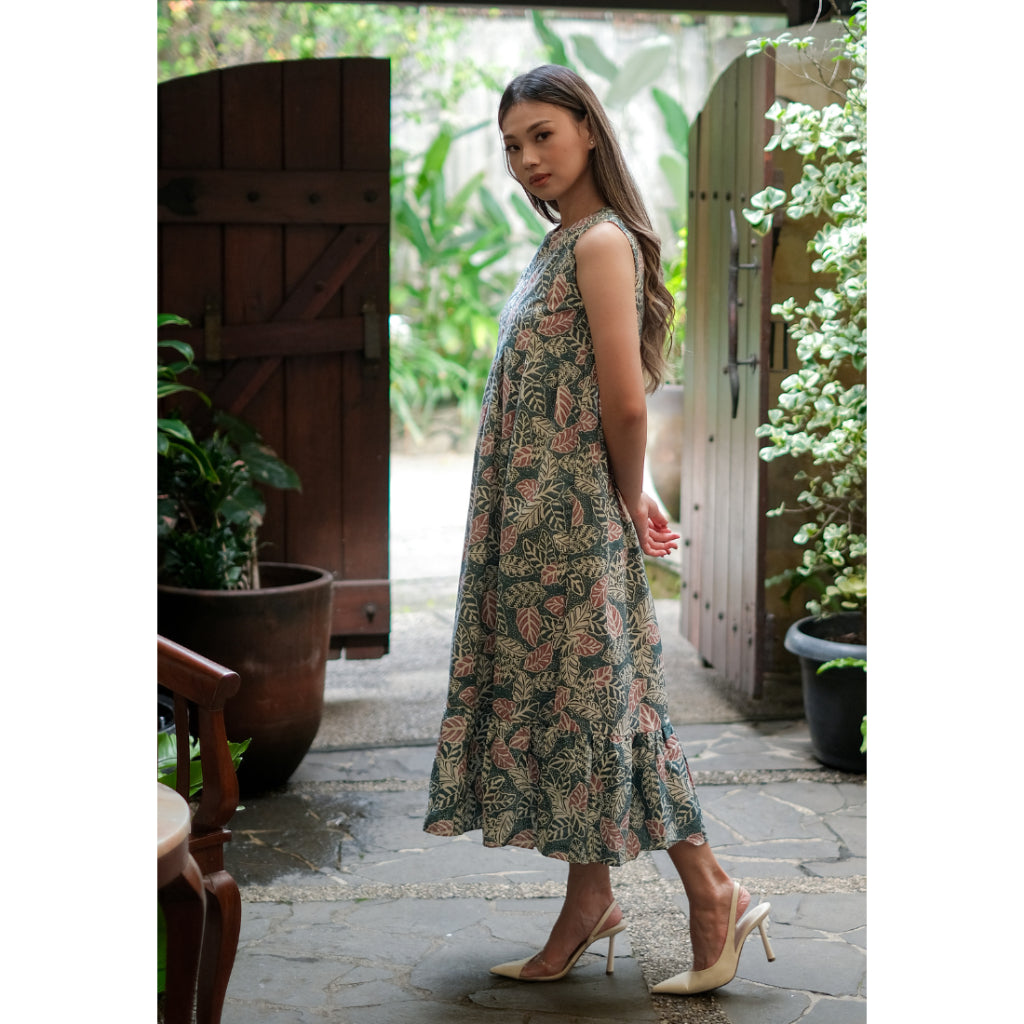 Gwenn Dress Green