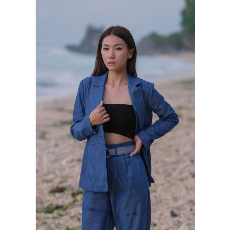 Marshal Blazer Denim Dark