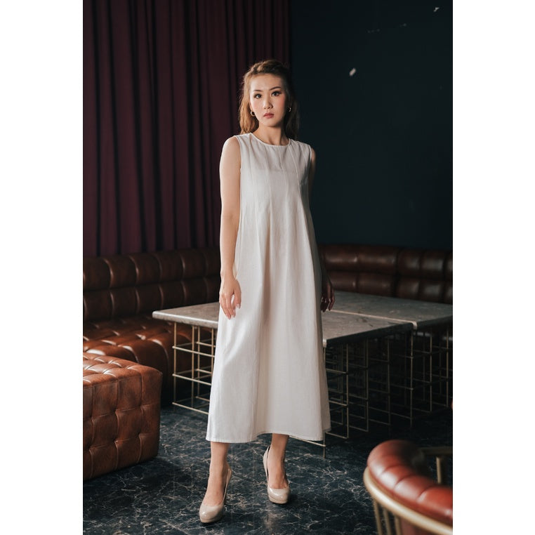 Gracy Maxi Dress White