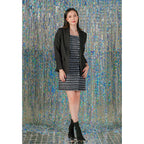 Karmina Blazer Plain Black
