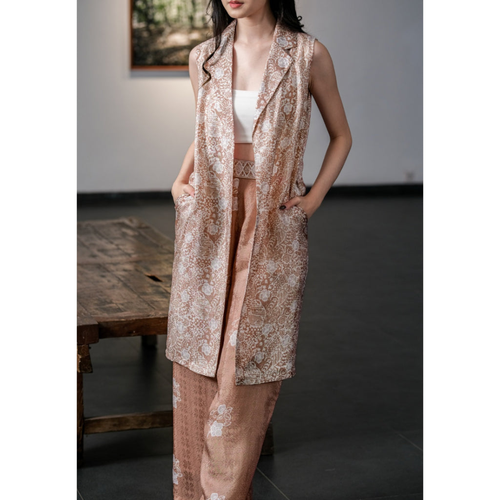 Kichi Batik Vest Panjang Batik Giva
