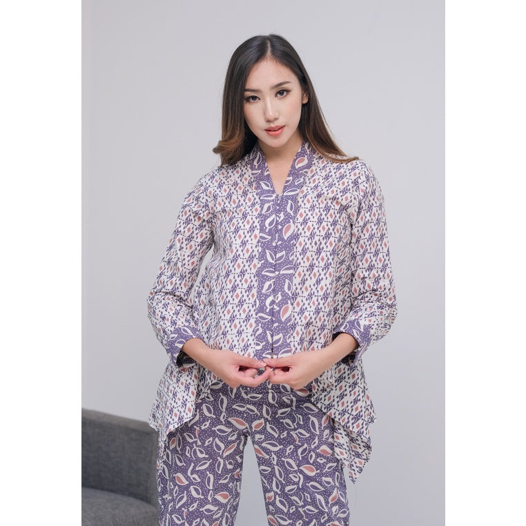 Leila Kebaya Outer Grey