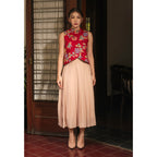 Chena Blouse Red