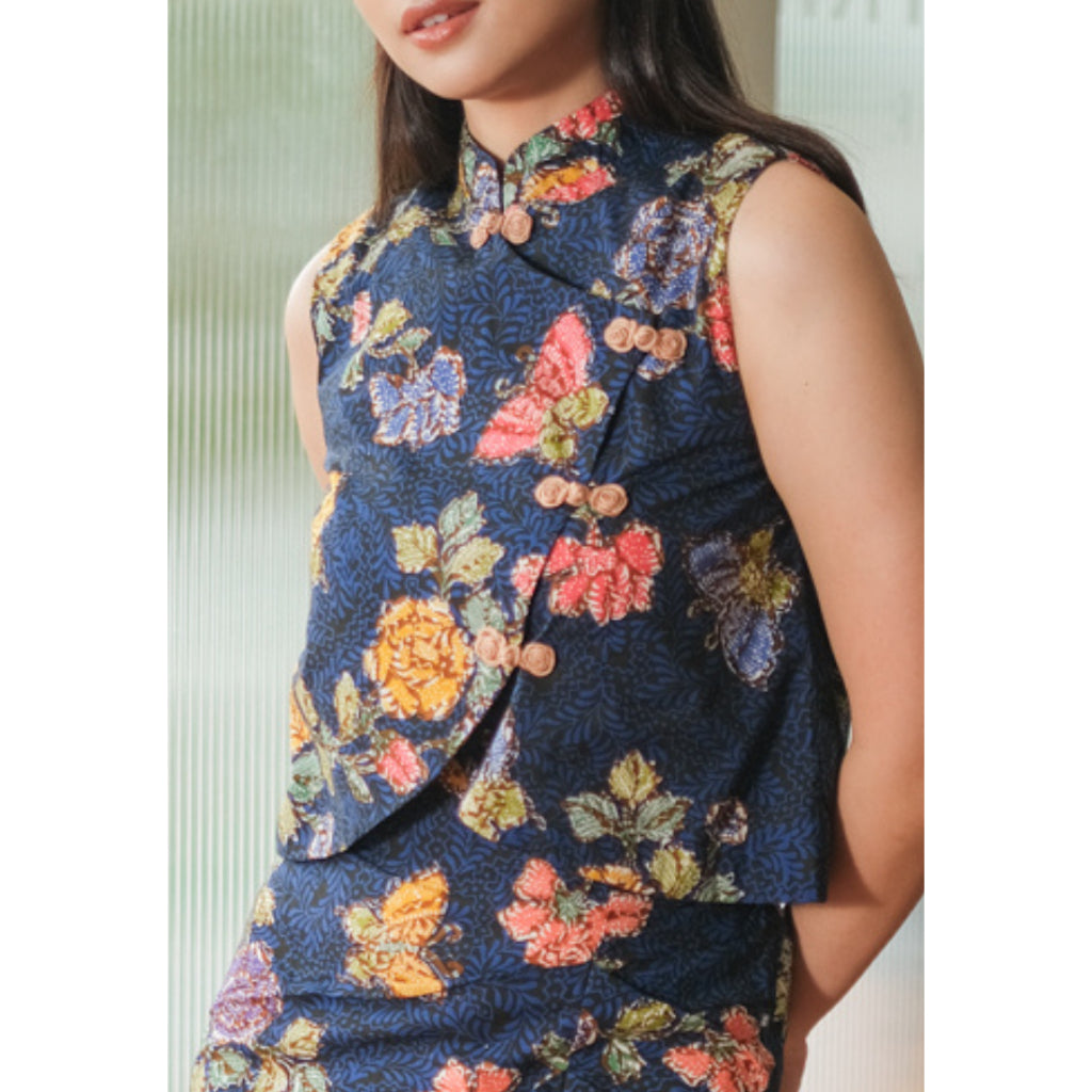 Chena Blouse Blue