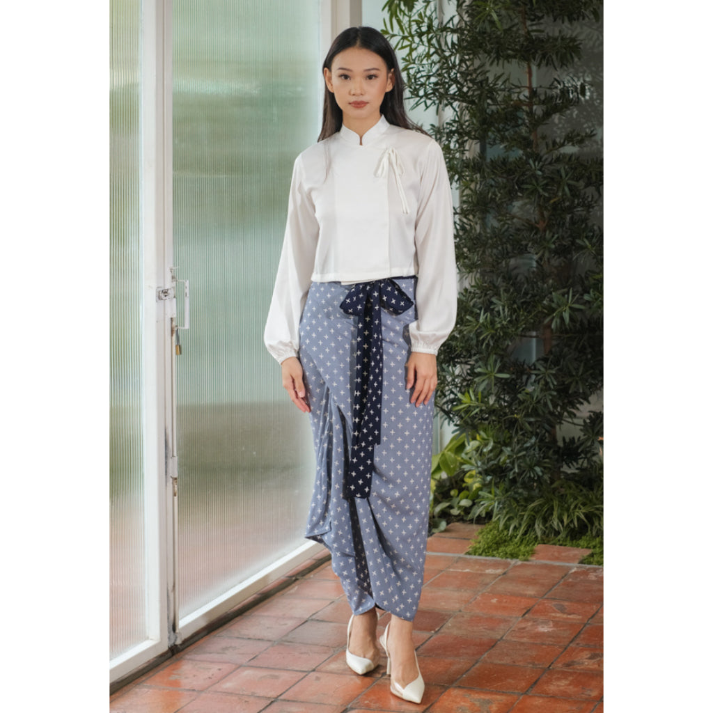 Yasita Wrapskirt Grey