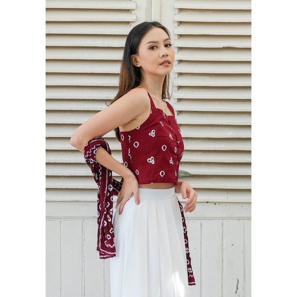 Kichi Batik Shawl Jumputan Angkin