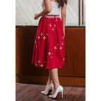 Gita Skirt Kawung Red
