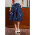 Gita Skirt Kawung Blue