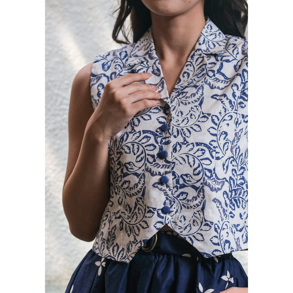 Karni Vest Blue