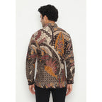 Kichi Batik Kemeja Batik Pria Nala Black