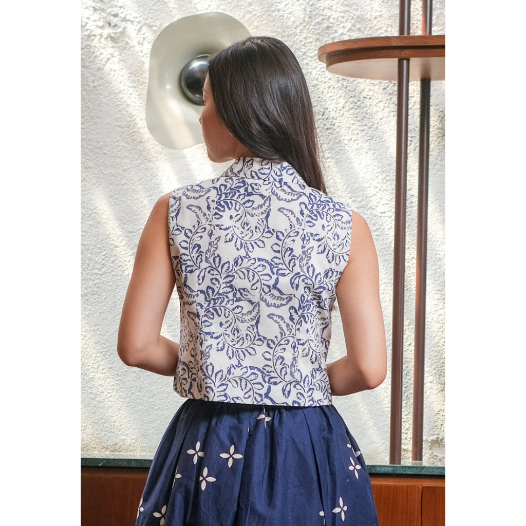 Karni Vest Blue