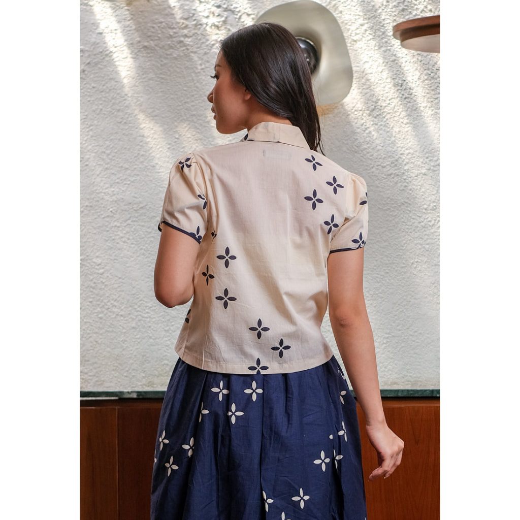 Wasti Kutubaru Kebaya Blue