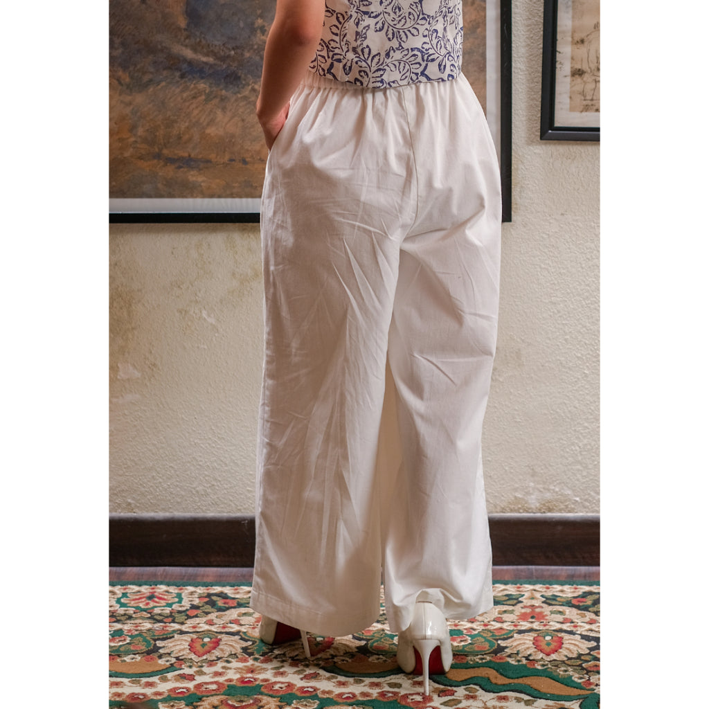 Freya Pants Kulot White